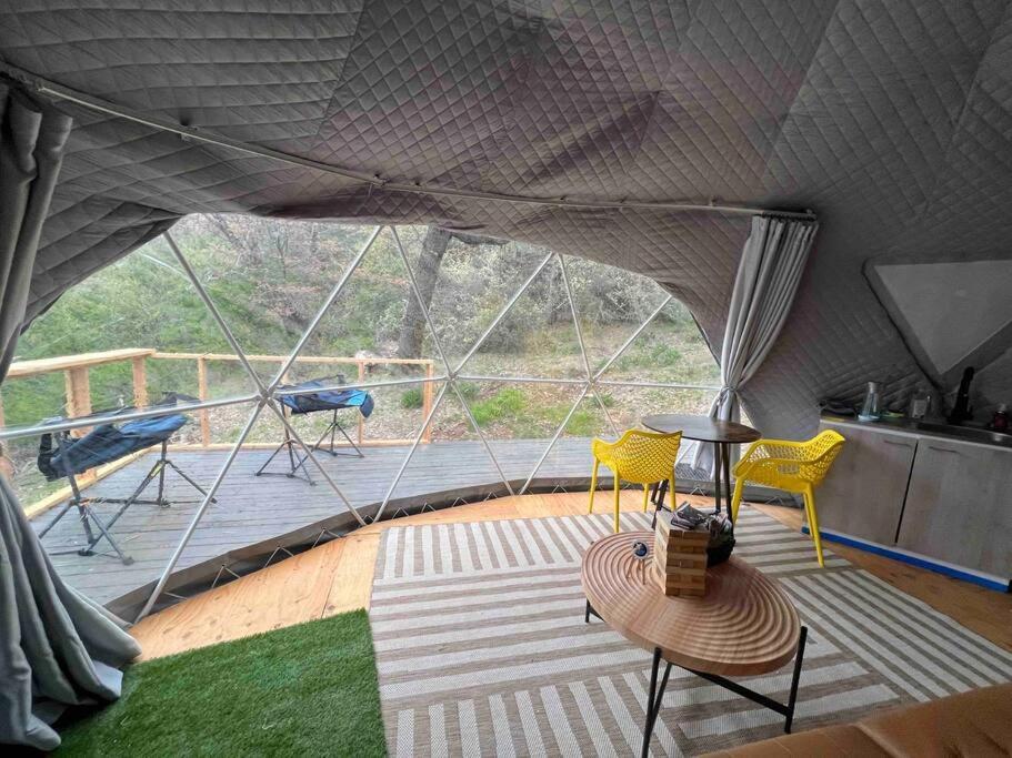 Enchanted Forest Dome ,10-15 Minutes To Kings Canyons-New Pellet Stove For Cozy Warm Nights Dunlap Esterno foto