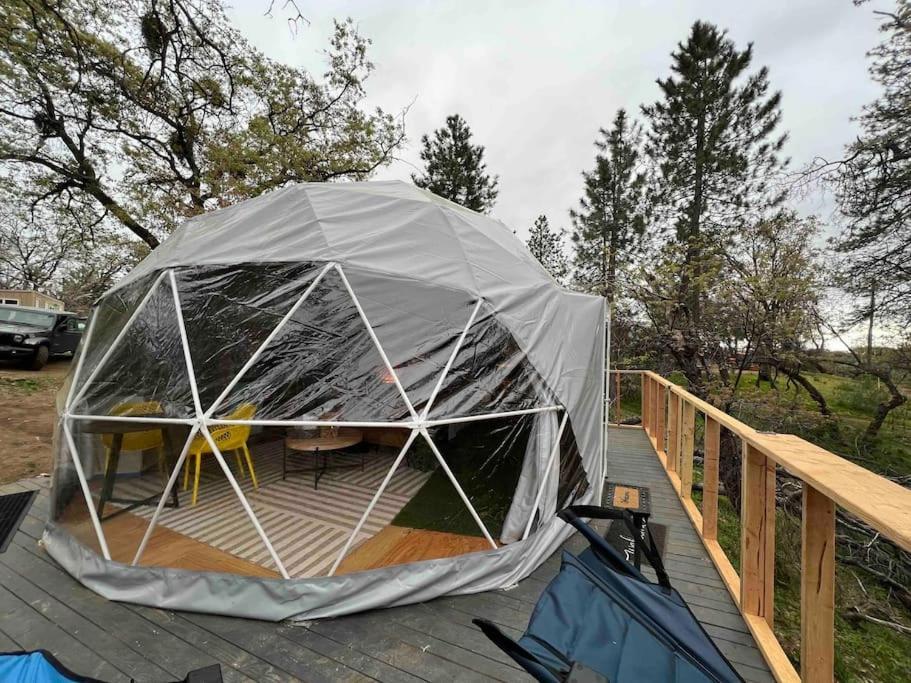Enchanted Forest Dome ,10-15 Minutes To Kings Canyons-New Pellet Stove For Cozy Warm Nights Dunlap Esterno foto