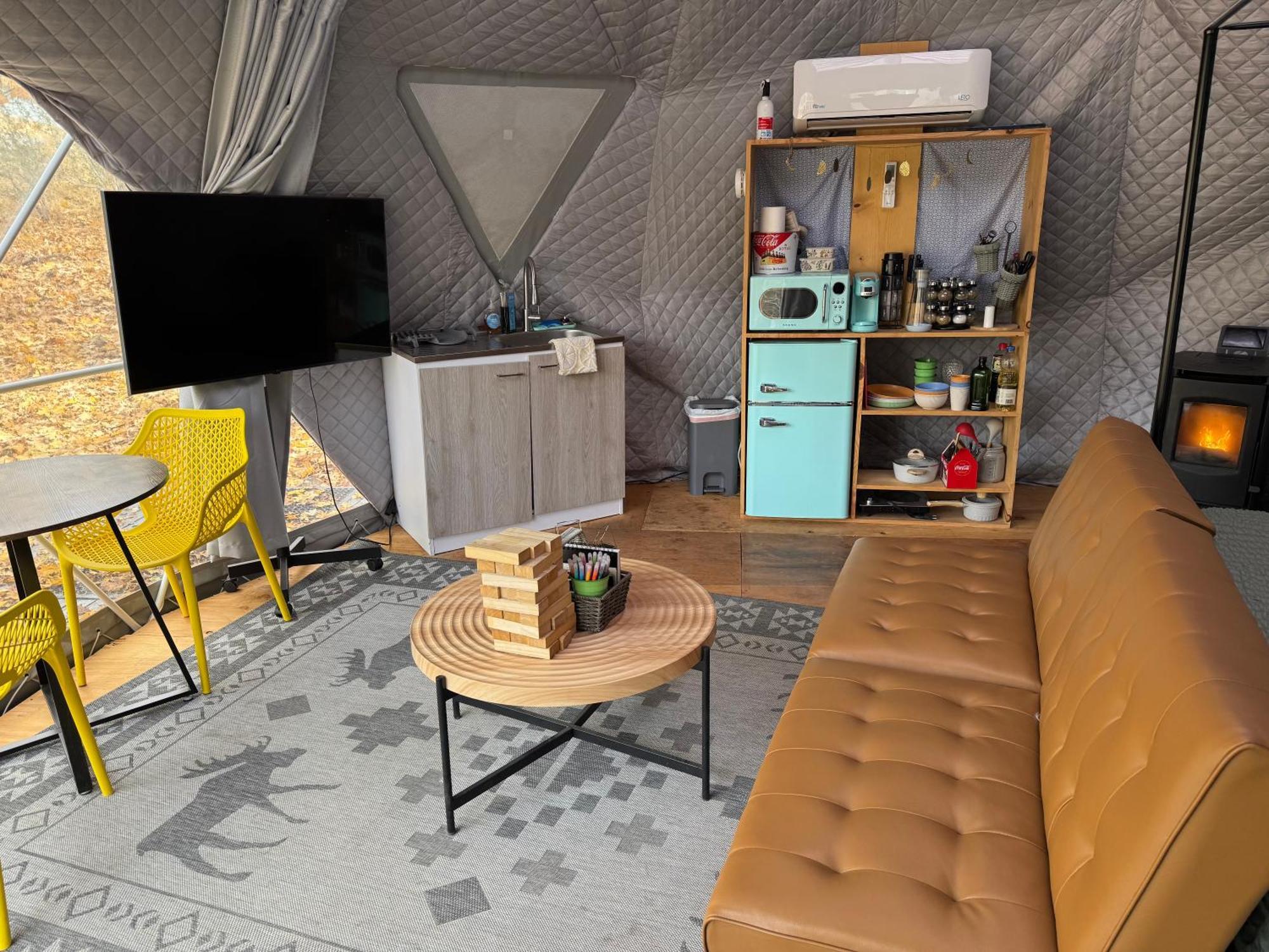 Enchanted Forest Dome ,10-15 Minutes To Kings Canyons-New Pellet Stove For Cozy Warm Nights Dunlap Esterno foto